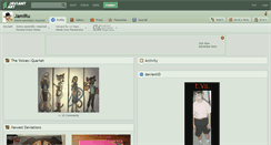 Desktop Screenshot of jamiru.deviantart.com