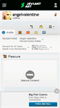 Mobile Screenshot of angelvalentine.deviantart.com