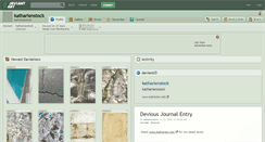 Desktop Screenshot of katharienstock.deviantart.com