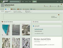 Tablet Screenshot of katharienstock.deviantart.com