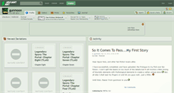 Desktop Screenshot of gunmoon.deviantart.com