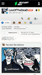 Mobile Screenshot of leoofthedead.deviantart.com
