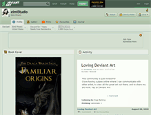 Tablet Screenshot of eimistudio.deviantart.com