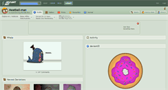 Desktop Screenshot of meatball-man.deviantart.com