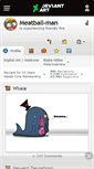 Mobile Screenshot of meatball-man.deviantart.com