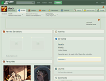 Tablet Screenshot of istach.deviantart.com
