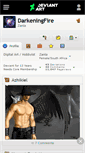 Mobile Screenshot of darkeningfire.deviantart.com