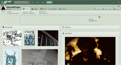 Desktop Screenshot of maxwellpurple.deviantart.com