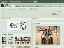 Tablet Screenshot of imidil.deviantart.com