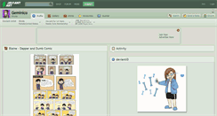 Desktop Screenshot of geminico.deviantart.com