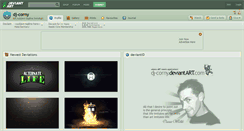Desktop Screenshot of dj-corny.deviantart.com