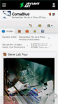 Mobile Screenshot of comablue.deviantart.com