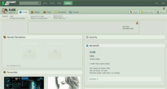 Desktop Screenshot of kxbb.deviantart.com