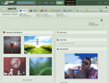 Tablet Screenshot of edco76.deviantart.com