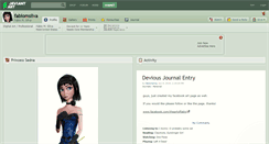 Desktop Screenshot of fabiomsilva.deviantart.com