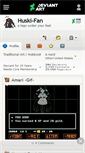 Mobile Screenshot of huski-fan.deviantart.com