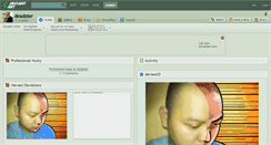 Desktop Screenshot of deadster.deviantart.com