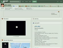 Tablet Screenshot of phre-aker.deviantart.com