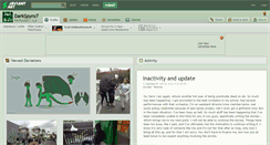 Desktop Screenshot of darkspyro7.deviantart.com