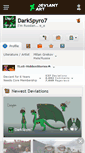 Mobile Screenshot of darkspyro7.deviantart.com