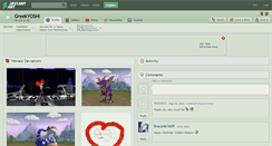 Desktop Screenshot of greekyoshi.deviantart.com