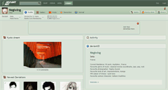Desktop Screenshot of negiwing.deviantart.com