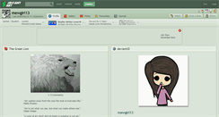 Desktop Screenshot of mewgirl13.deviantart.com