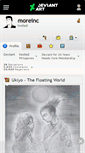 Mobile Screenshot of moreinc.deviantart.com