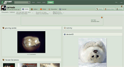 Desktop Screenshot of carmade.deviantart.com