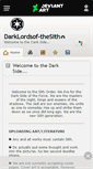 Mobile Screenshot of darklordsof-thesith.deviantart.com