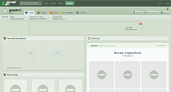 Desktop Screenshot of gmaster1.deviantart.com