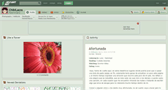 Desktop Screenshot of chibilacra.deviantart.com