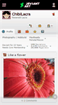 Mobile Screenshot of chibilacra.deviantart.com