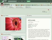 Tablet Screenshot of chibilacra.deviantart.com