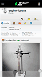 Mobile Screenshot of euphoriccows.deviantart.com