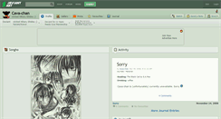 Desktop Screenshot of cava-chan.deviantart.com