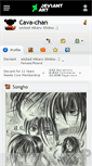 Mobile Screenshot of cava-chan.deviantart.com