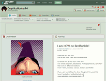 Tablet Screenshot of graphicshunter94.deviantart.com