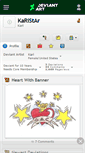 Mobile Screenshot of karistar.deviantart.com
