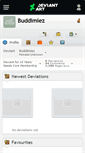 Mobile Screenshot of buddimiez.deviantart.com