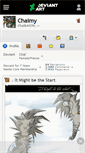 Mobile Screenshot of chaimy.deviantart.com