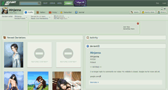 Desktop Screenshot of minjanna.deviantart.com