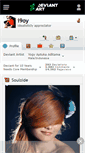 Mobile Screenshot of i9oy.deviantart.com