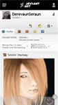 Mobile Screenshot of derevaunseraun.deviantart.com