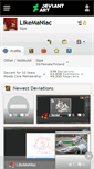 Mobile Screenshot of likemaniac.deviantart.com
