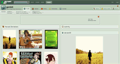 Desktop Screenshot of gembili.deviantart.com