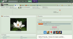 Desktop Screenshot of luvdogz.deviantart.com