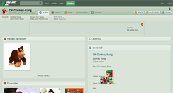 Desktop Screenshot of dk-donkey-kong.deviantart.com