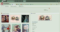 Desktop Screenshot of kumonokuni.deviantart.com