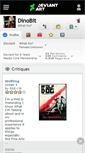 Mobile Screenshot of dinobit.deviantart.com